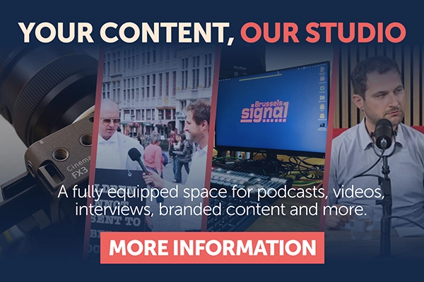 Your content, our studio — Brussels Signal Studio
