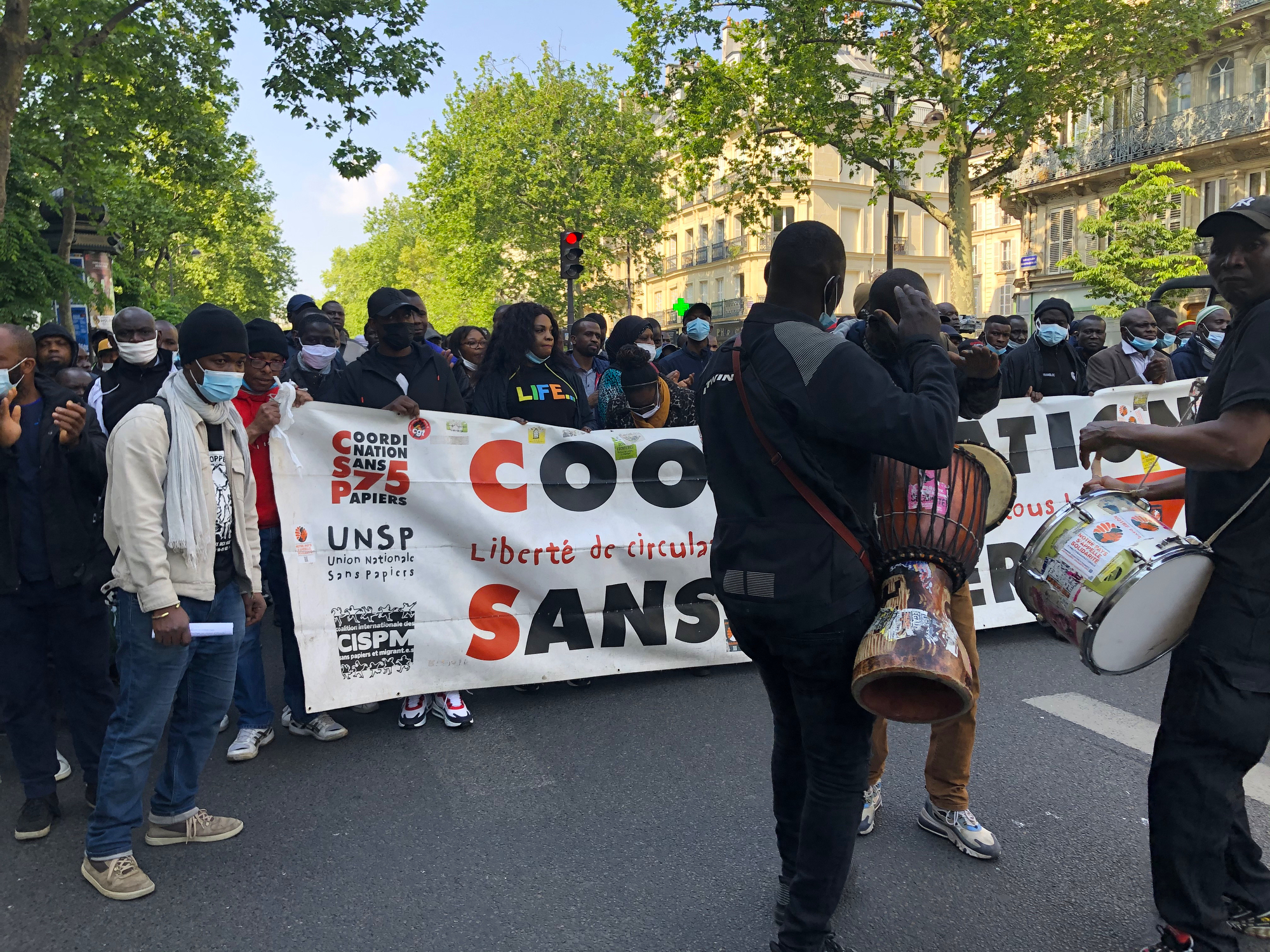 France is now looking after over 500,000 non-Ukrainian refugees, the country's Office for the Protection of Refugees and Stateless Persons (OFPRA) announced on Monday. (Photo by Owen Franken - Corbis/Getty Images)