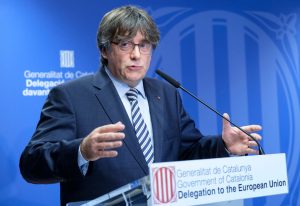 Talks aimed at the formation of a Spanish coalition government are currently underway in Waterloo, Belgium, multiple reports have claimed. (Photo by Thierry Monasse/Getty Images)