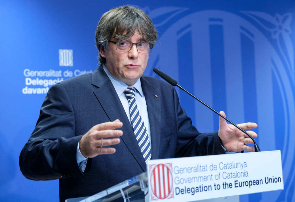 Talks aimed at the formation of a Spanish coalition government are currently underway in Waterloo, Belgium, multiple reports have claimed. (Photo by Thierry Monasse/Getty Images)