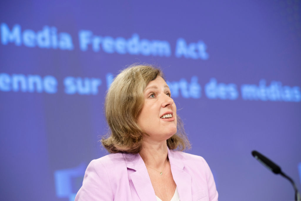 A project aimed at supporting "independent" Russian journalists in exile is to officially receive EU support, Commission officials have said. (Photo by Thierry Monasse/Getty Images)