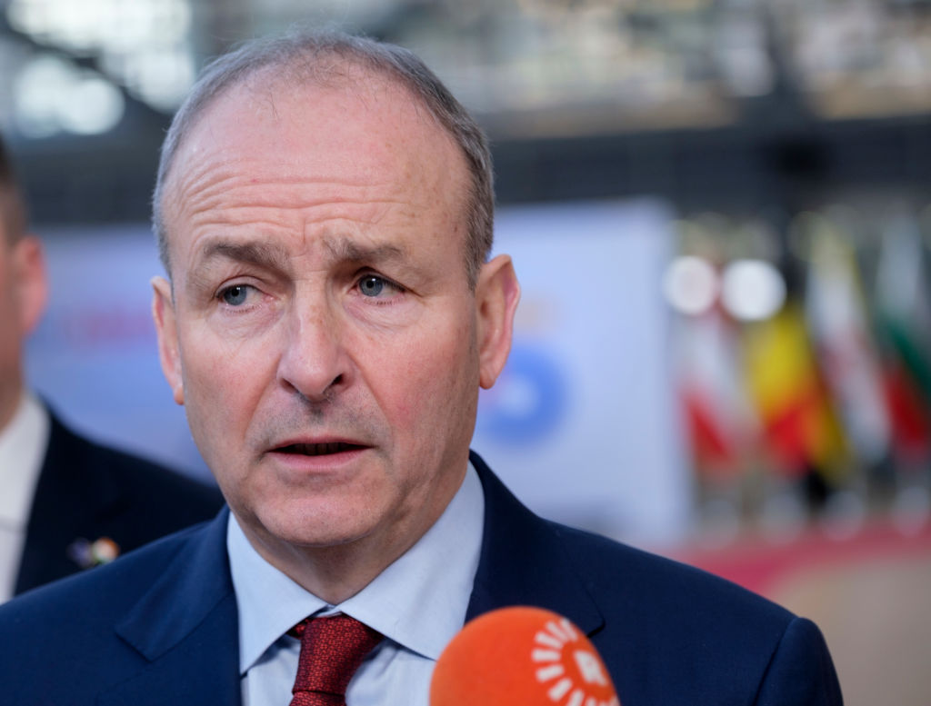 Insiders within Ireland's government have reportedly claimed that Micheál Martin, the country's former Prime Minister, is a frontrunner to replace Ursula von der Leyen as European Commission President. (Photo by Thierry Monasse/Getty Images)