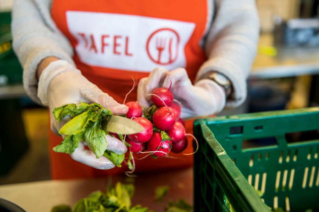 German food banks claim they are in the midst of a "state of emergency" amid a "frightening" spike in demand, with some officials now calling for the state to step in to help ensure the welfare of those struggling. (Photo by Thomas Lohnes/Getty Images)