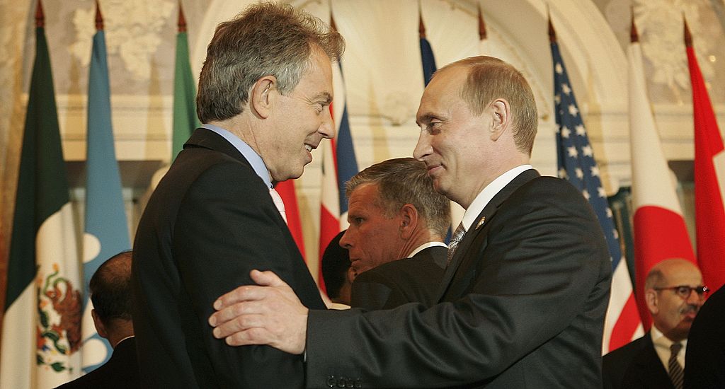 Ukraine officials request help from Britain's Tony Blair government with joining the European Union back in 2002, documents have revealed. (Photo by Peter Macdiarmid/Getty Images)