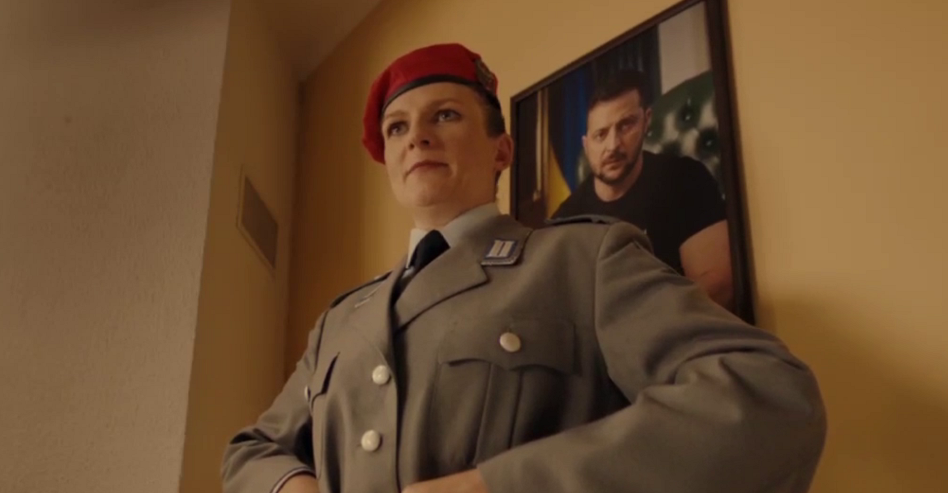 Screenshot of video 'Heil Zelensky'. AfD denied any knowledge of the video in a statement to Brussels Signal. (Source: Telegram/Unknown Author)