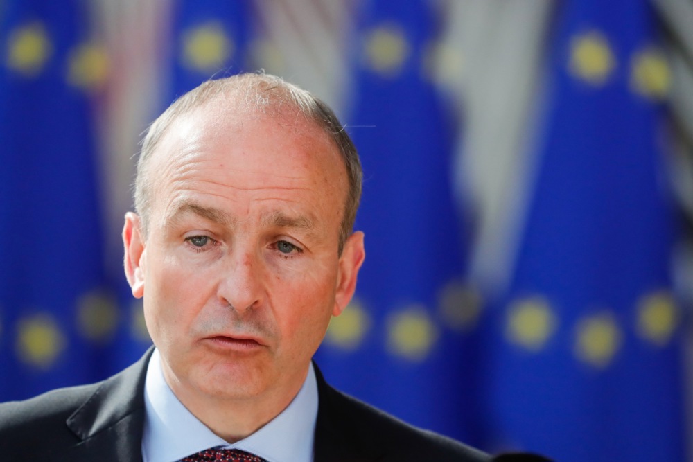 Ireland's forthcoming hate speech bill must be "halted with immediate effect", the youth wing of one of the country's ruling parties has now stated. (EPA-EFE/STEPHANIE LECOCQ)