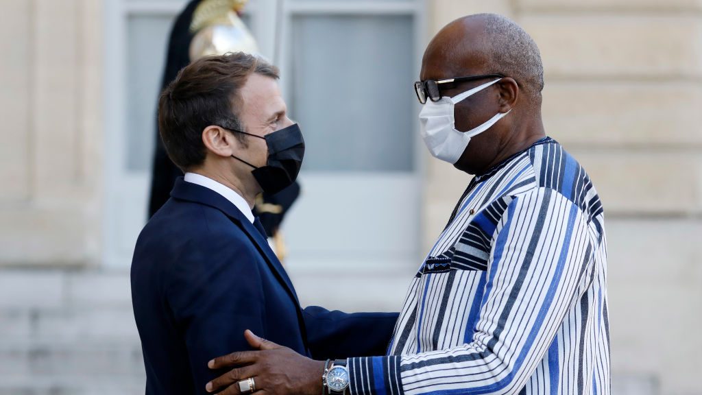 French officials have announced that the country will no longer send development aid to Burkina Faso after it backed the ongoing military coup in Niger. (Photo by Antoine Gyori/Corbis via Getty Images)