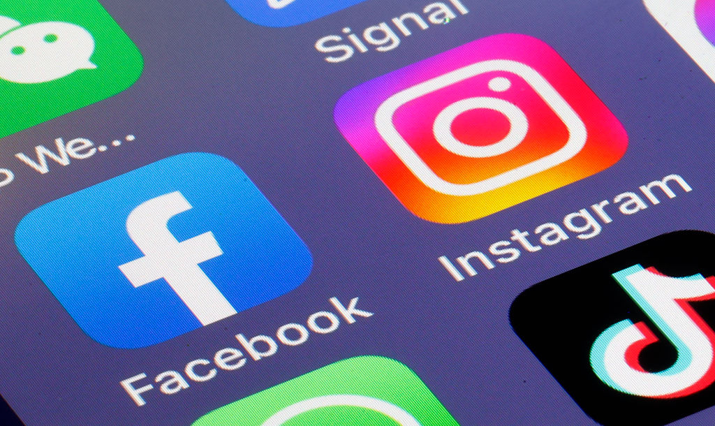Meta, the owner of Facebook and Instagram, has announced changes to its social media platforms in response to new EU censorship rules coming into force. (Photo illustration by Chesnot/Getty Images)