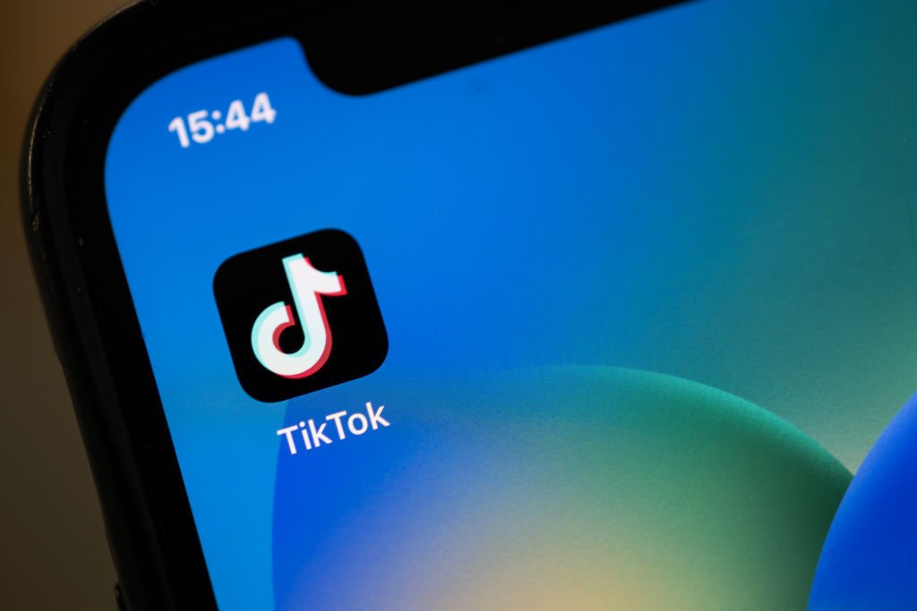 Chinese social media platform TikTok has announced plans aimed at censoring so-called "hate speech" on its platform in an effort to please the European Union. (Photo by Dan Kitwood/Getty Images)