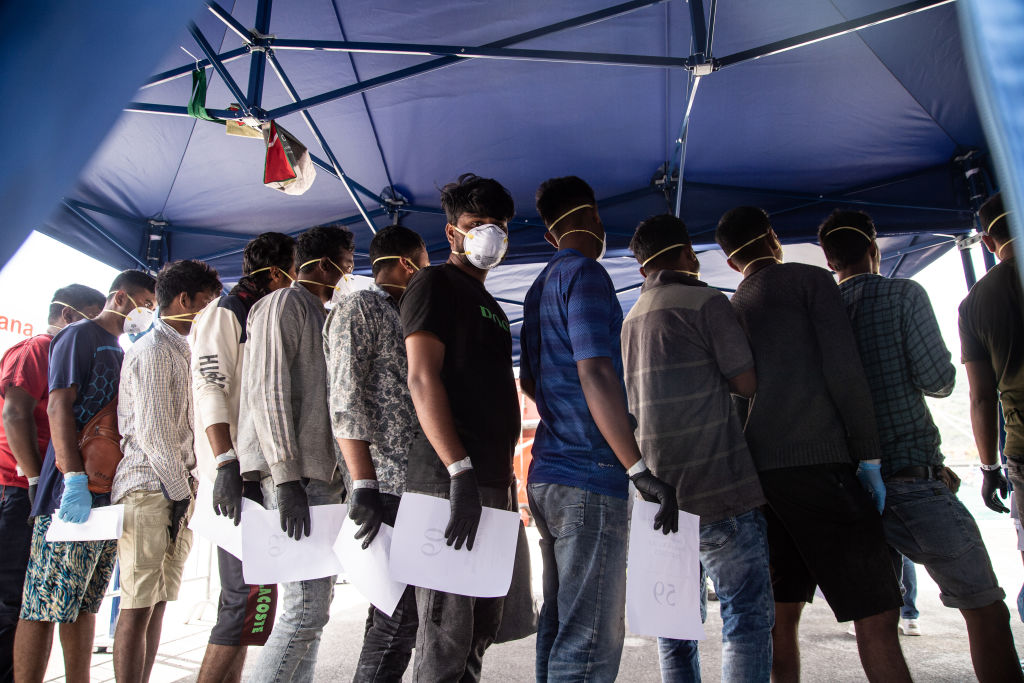 Attempts to protect Europe's borders are not working as evidenced by the continued influx of asylum seekers into Belgium, a populist party in the country has claimed. (Photo by Ivan Romano/Getty Images)