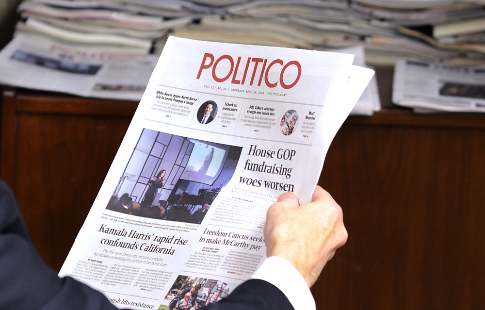 A number of the NGOs behind a recent advertising campaign castigating the "far-right" in Politico are recipients of public funding from NATO, the European Union and the United States. (Photo by Robert Alexander/Getty Images)