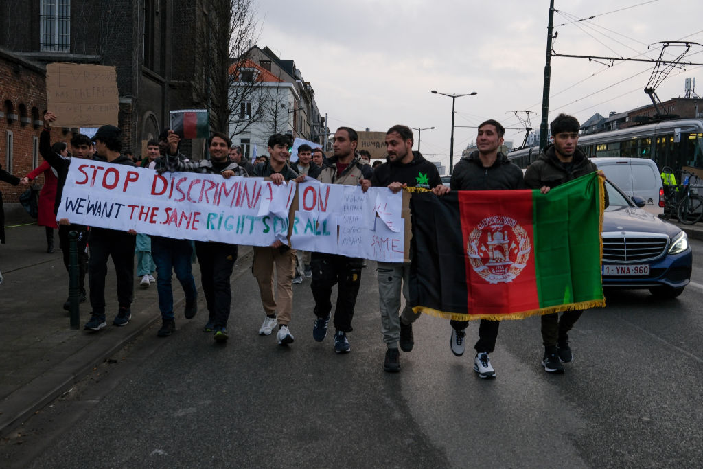 The EU has seen a rise in the number of asylum claims being made in the first half of 2023, with total figures rising by 28 per cent compared to the same period last year. (Photo by Laia Ros/Getty Images)