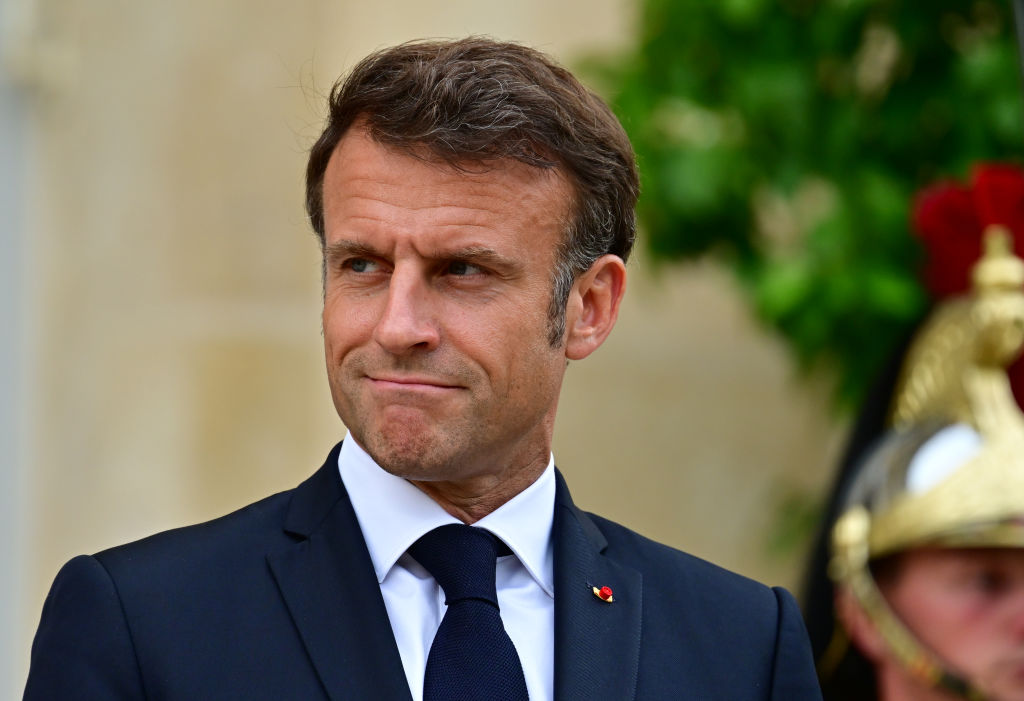 France's term limits on the position of president are "disastrous bullshit", Emmanuel Macron has claimed. (Photo by Christian Liewig - Corbis/Getty Images)