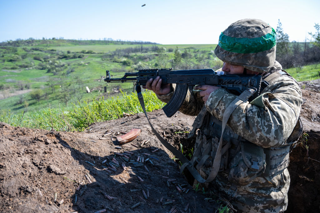 It is believed that around 200,000 men have managed to avoid Ukraine's draft by fleeing to Germany, official government statistics appear to show. (Photo by Scott Peterson/Getty Images)