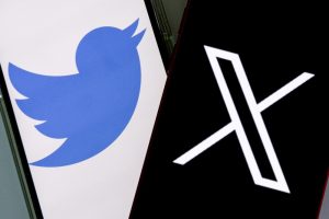 Elon Musk's Twitter -- also known as X -- has once again kowtowed to Brussels after the EU's censorship tsar, Thierry Breton, demanded a clampdown on "illegal" content linked to Hamas' attack on Israel. (EPA-EFE/ETIENNE LAURENT)