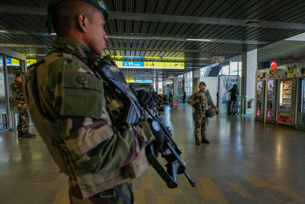 ARCHIVE IMAGE: Over a dozen French airports have been hit with bomb threats for the third day in a row, media in the country is now reporting. (Photo by Fred Marie/Art In All Of Us/Corbis via Getty Images)
