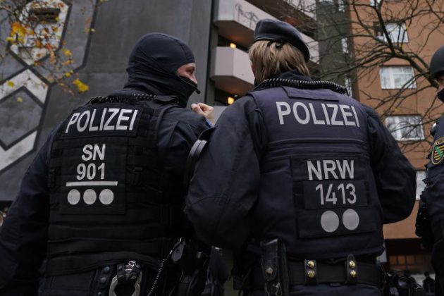 ARCHIVE IMAGE: Germany has seen a large number of bomb threats over the last number of days aimed at schools, media organisations, political parties and many other institutions. (Photo by Sean Gallup/Getty Images)