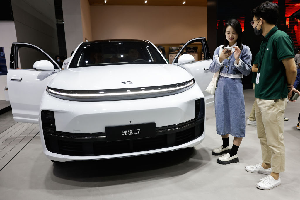The European Union has formally launched an anti-subsidies probe into electric vehicles manufactured in China, setting in motion a one-year investigation that could see provisional measures such as countervailing duties imposed in the next nine months. (Photo by Getty Images)