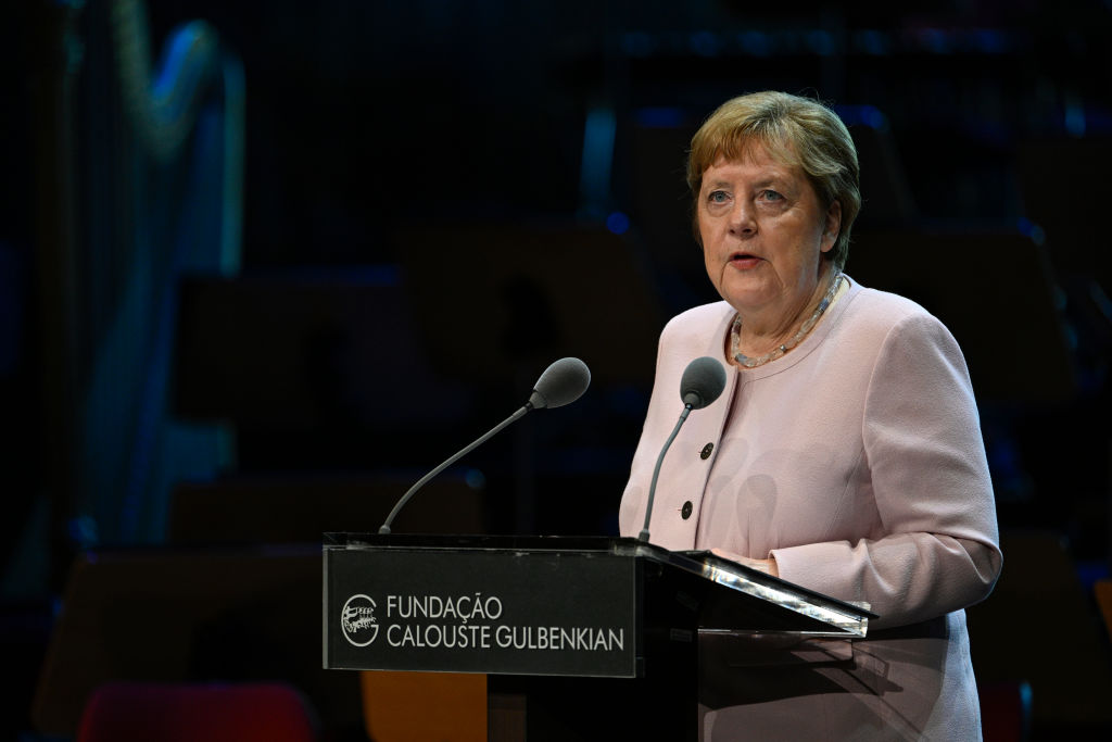 Former German Chancellor Angela Merkel has claimed that she cannot "understand" how people vote for the country's populist Alternative für Deutschland (AfD) party. (Photo by Horacio Villalobos#Corbis/Corbis via Getty Images)