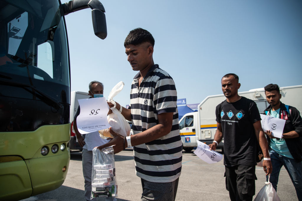 Over 800,000 asylum claims have already been made in Europe this year, a leak from within the European Commission shows. (Photo by Ivan Romano/Getty Images)