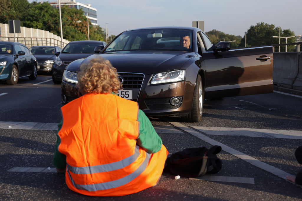 The European Commission has refused to comment on the activities of road-blocking climate radicals in Germany (Photo by Sean Gallup/Getty Images)