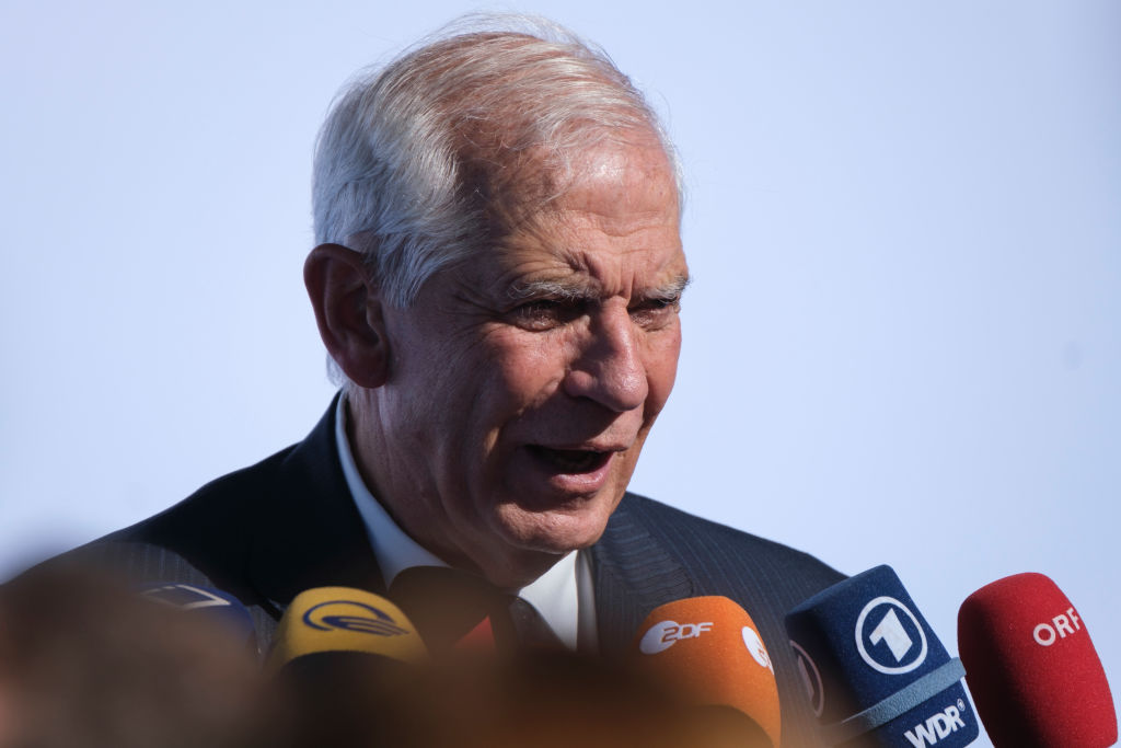 The European Union has abandoned plans to stop sending aid to Palestine after backlash within the bloc. (Photo by Thierry Monasse/Getty Images)