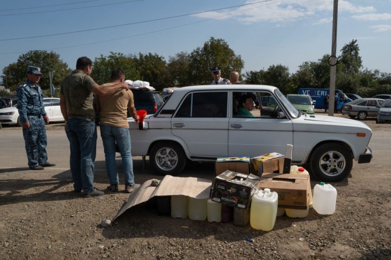 Russia exchanged views with the United States and the European Union on the situation in Nagorno-Karabakh (Photo by Astrig Agopian/Getty Images)