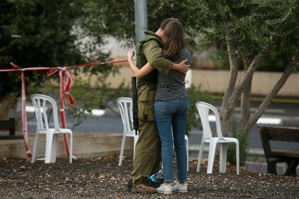 The Israeli ambassador to NATO and the European Union has rejected an international push to have Hamas war crimes censored from the internet. (Photo by Amir Levy/Getty Images)