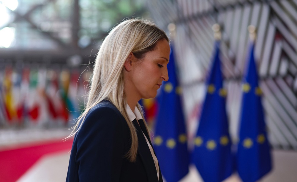 The position of Ireland's Minster for Justice, Helen McEntee, is no longer tenable after the violence seen in Dublin on November 23, politicians from across the country's political spectrum have said. (EPA-EFE/OLIVIER HOSLET)