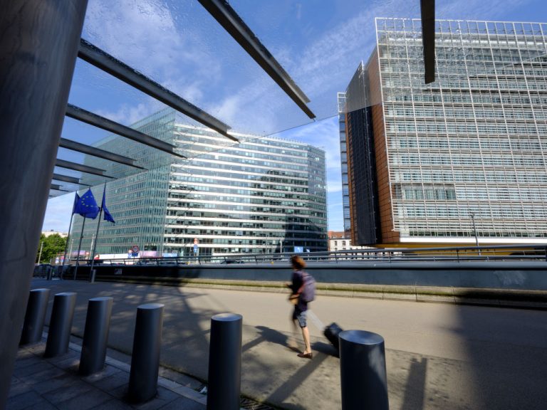 An NGO specialising in the protection of digital rights has filed a complaint against the European Commission claiming that it broke its own laws with a recent online propaganda campaign. (Photo by Thierry Monasse/Getty Images)