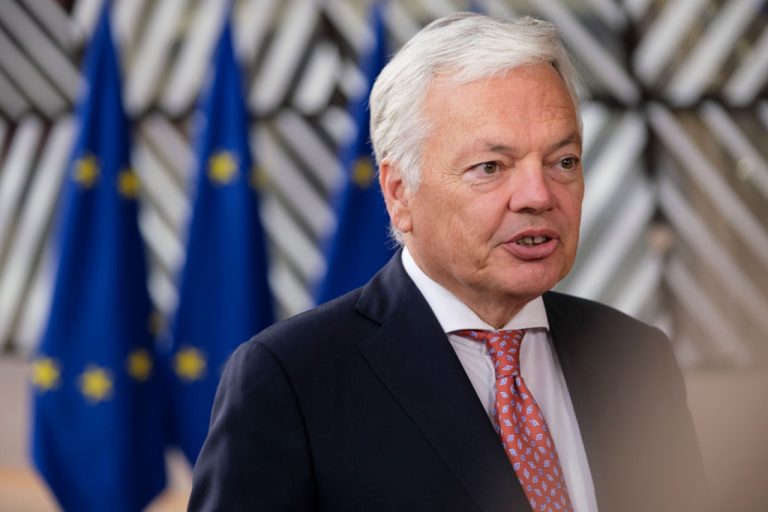 The European Commission has rejected privacy concerns linked to its planned revamp of physical European ID cards. (Photo by Thierry Monasse/Getty Images)