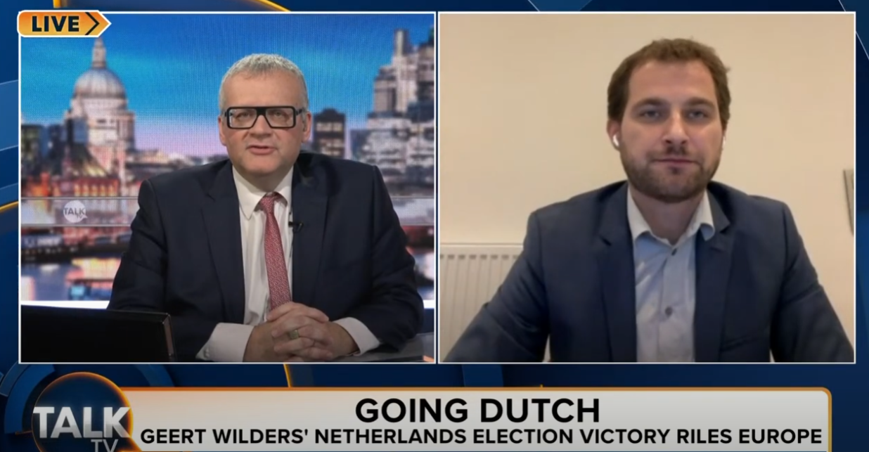 The right's victory in the recent Dutch elections will result in big changes in the European Union, Brussels Signal's expert on the country, Carl Deconinck, has said. (TalkTV)