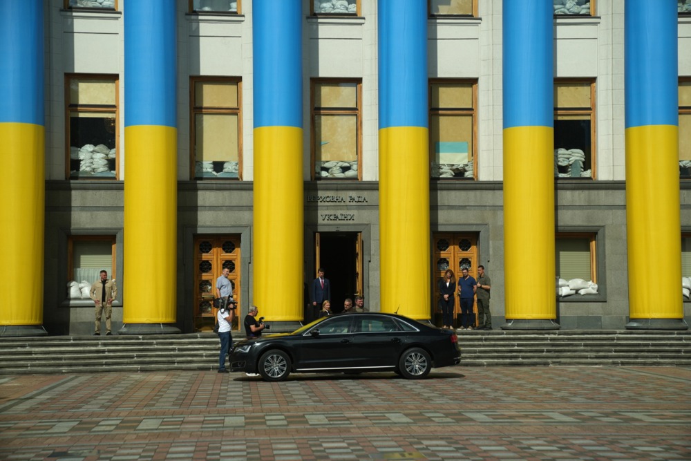 Sources within the Ukrainian government have claimed responsibility for the assassination of Illia Kyva, a prominent pro-Russian member of the country's political opposition. (EPA-EFE/Ida Marie Odgaard DENMARK OUT)