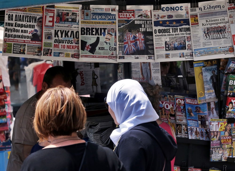 ARCHIVE IMAGE: The European Union's proposed free-speech legislation is "too weak" and does not reflect legal reality, lawyers and media professionals have told Brussels Signal. (EPA/SIMELA PANTZARTZI)