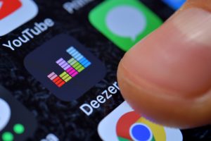 France's decision to impose a flat music streaming tax on digital platforms will hurt the "tech sovereignty" of all of Europe, a French media giant has claimed. (SASCHA STEINBACH/EPA)