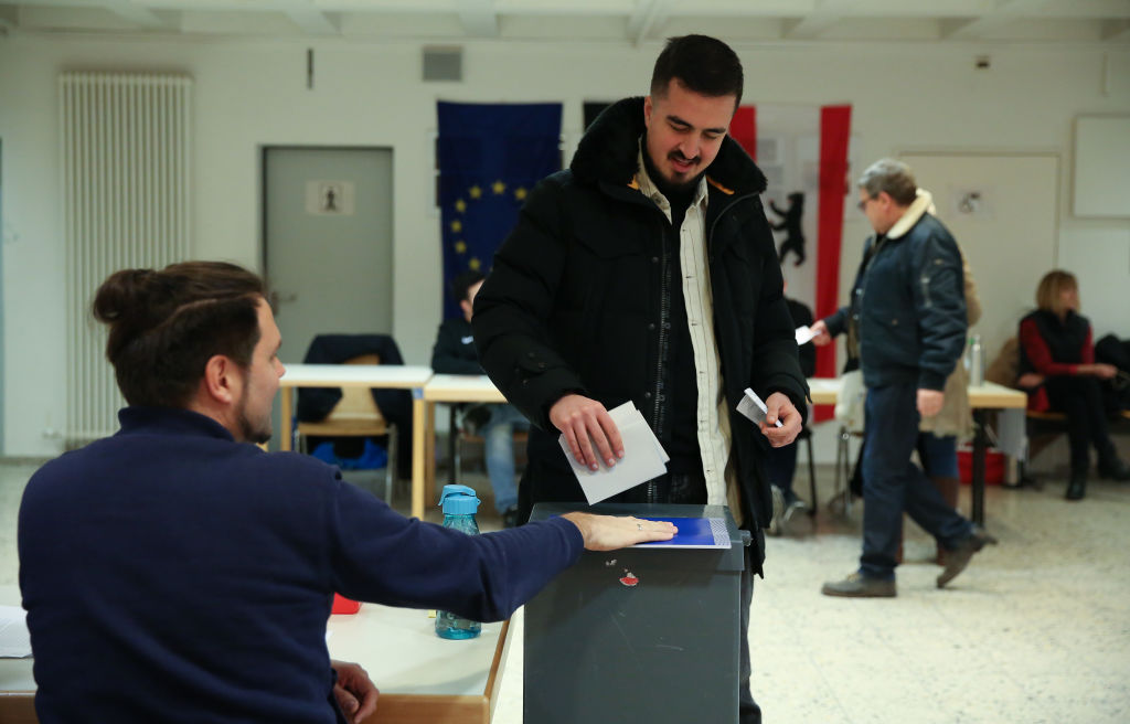 Berlin's local government has lowered the voting age for its regional elections to 16. (Photo by Adam Berry/Getty Images)