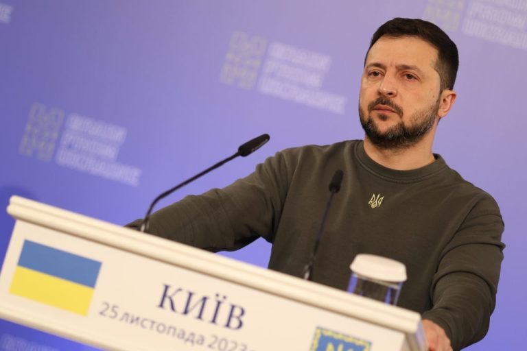 Kyiv mayor Vitali Klitschko appears to have turned on President Volodymyr Zelenskyy, telling a Western media outlet that the Ukrainian president will be forced to "pay for [his] failures" both before and during the war. (Photo by Dmytro Larin /Global Images Ukraine via Getty Images)