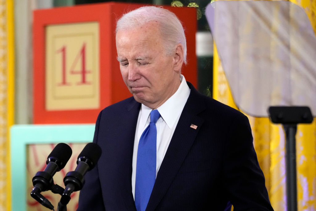 For months, the Biden administration and its allies in the U.S. media have been tasked with an unenviable challenge: Convincing Americans that the economy is in good shape. (Photo by Jacquelyn Martin - Pool/Getty Images)