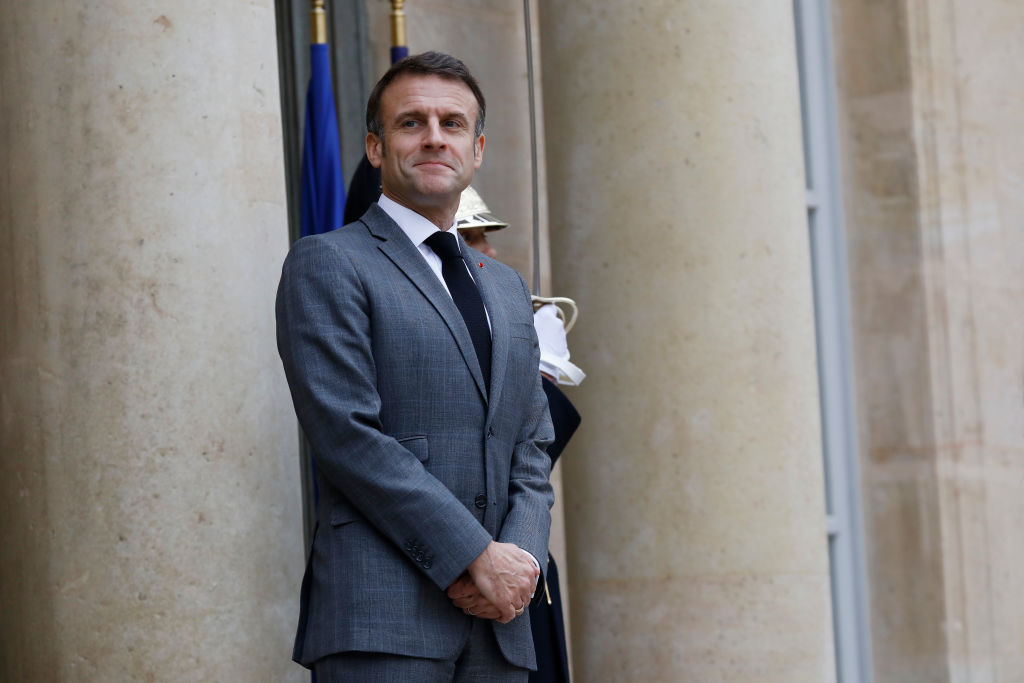 French President Emmanuel Macron has unveiled a revamped climate change agenda in a paywalled article published on Friday. (Photo by Antoine Gyori - Corbis/Corbis via Getty Images)