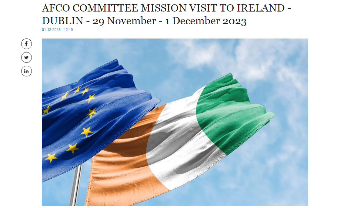 Is the EU now trying to recruit new member states in sub-Saharan Africa, or does the bloc just not know what the flags of its own member states look like?  (europarl.europa.eu)