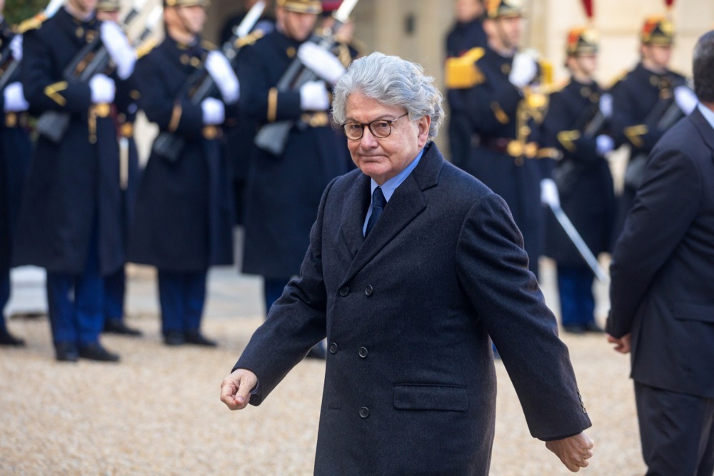 The European Commission has been granting NGOs the power to patrol the web under the Digital Services Act (DSA), the body has said in a written statement. (EPA-EFE/CHRISTOPHE PETIT TESSON)