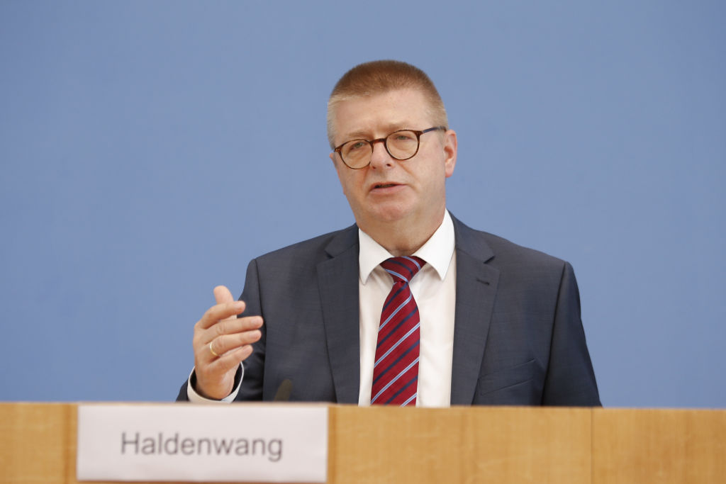 Two in five Germans support a nationwide ban on the populist Alternative für Deutschland (AfD) party over allegations it is "extremist", a new poll has shown. (Photo by Wenzel - Pool/Getty Images)