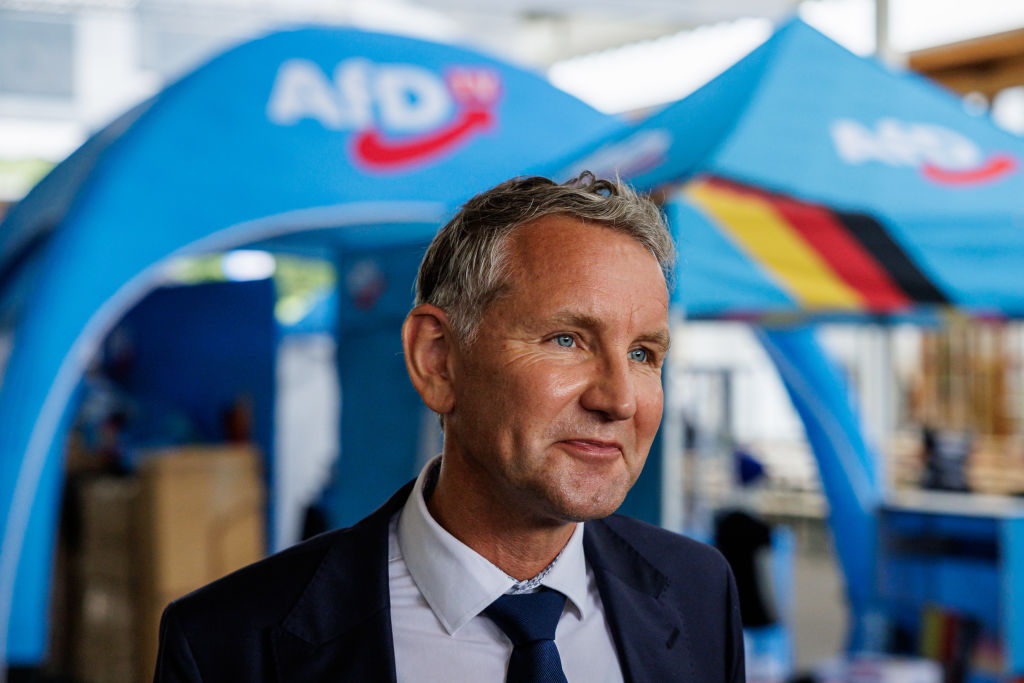 The leader of the populist Alternative für Deutschland (AfD) party should be stripped of all his "fundamental rights" under the German constitution, federal politicians have been told. (Photo by Jens Schlueter/Getty Images)