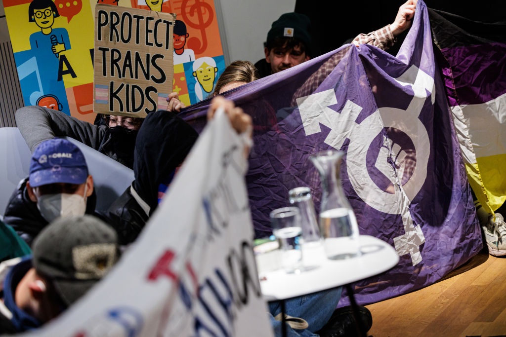 The European Parliament has published a report into the so-called "gendered" impact of the bloc's inflation crisis. (Photo by Jens Schlueter/Getty Images)