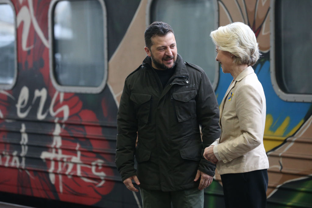 Ukraine is making "progress" with protecting freedom of speech despite its government backing the censorship of journalists, the European Commission has insisted. (Photo by Viktor Kovalchuk/Global Images Ukraine via Getty Images)