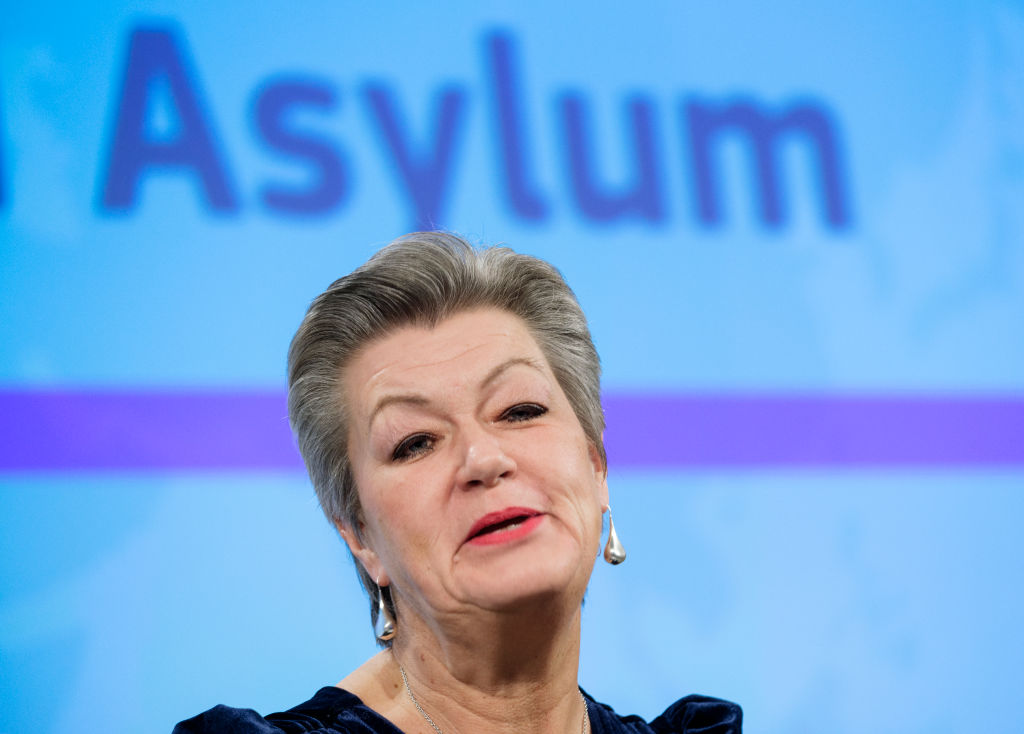 Online censorship is a "key pillar" in preventing migrant-related terrorism, the European Commission has claimed. (Photo by Thierry Monasse/Getty Images)