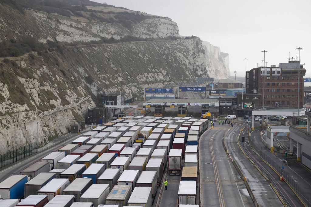 Dover's Port Health Authority is threatening to sue the UK Government over plans it says may pose a biosecurity risk. (Photo by Dan Kitwood/Getty Images)