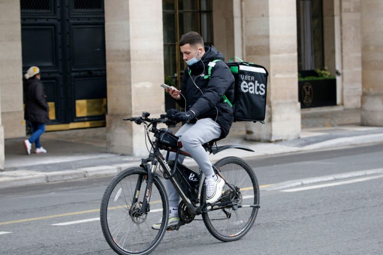 EU institutions have reached a provisional agreement on new rules aimed at protecting a subsection of gig economy workers within the bloc. (Photo by Chesnot/Getty Images)