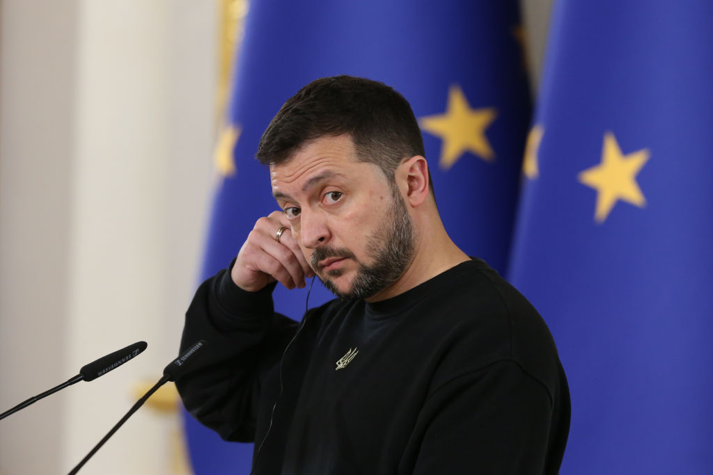 A majority of Germans are against Ukraine joining the European Union, a poll published on Wednesday, February 14, has found. (Photo by Viktor Kovalchuk/Global Images Ukraine via Getty Images)