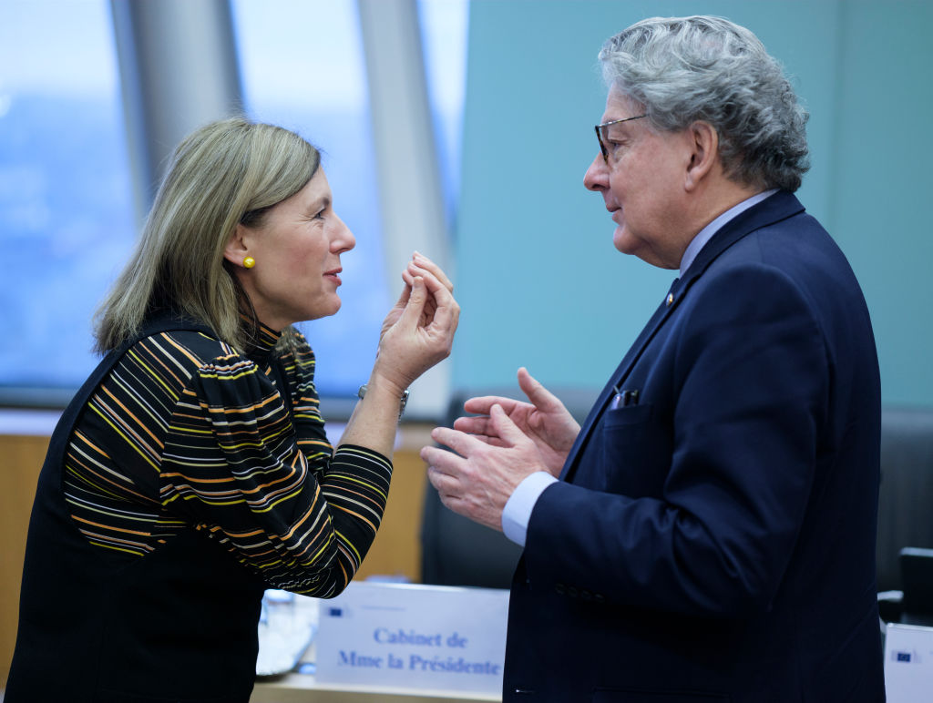 Infighting has hit the European Commission over the handling of Polish rule-of-law breaches ahead of a closed-door meeting, sources within the body have told Brussels Signal. (Photo by Thierry Monasse/Getty Images)